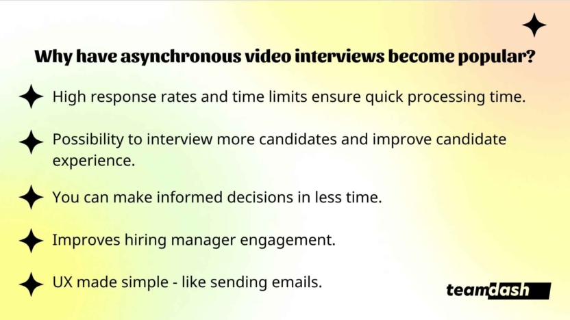Why you should use Asynchronous video interviews