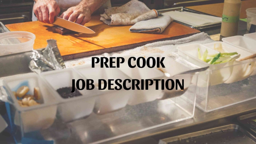 Prep Cook job description